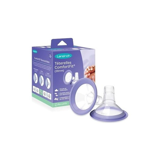 [53532] Lansinoh ComfortFit Borstschilden 36 mm
